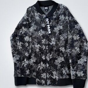 Ivy Park Floral Mesh Bomber Jacket size M